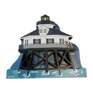Sheila's Collectibles Shelf Sitter Middle Bay Lighthouse Mobile Alabama 1998